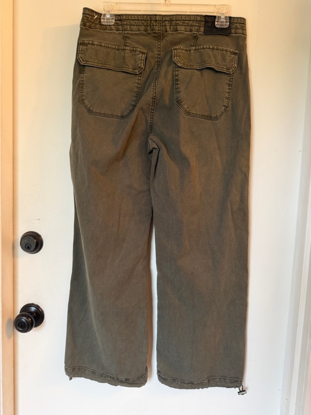 PAIGE women's reid joggers vintage forester green 28 - Picture 4 of 5